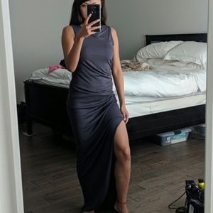 Gray Tobi Maxi Dress